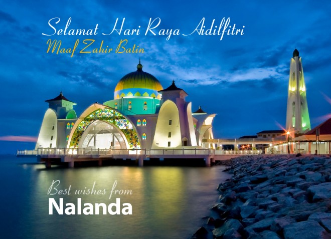 Hari Raya Greetings from Nalanda – Nalanda Buddhist Society