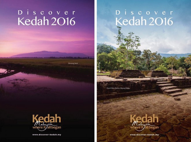 'Discover Kedah 2016' posters.