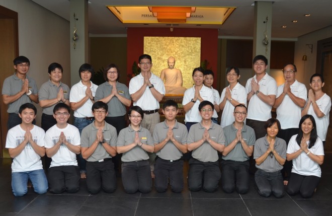 Appamādaviharī Meditation Centre Committee Members from Penang and Nalandians.