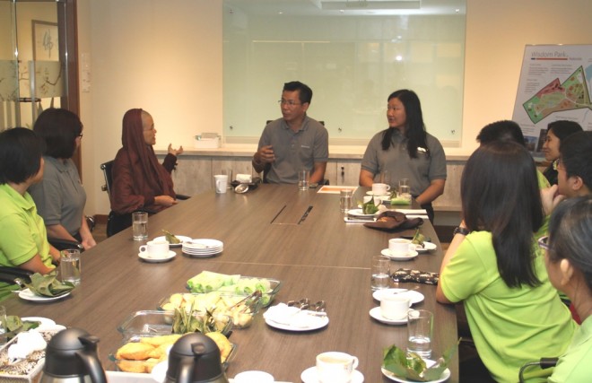 A friendly discussion and an opportunity to exchange ideas.