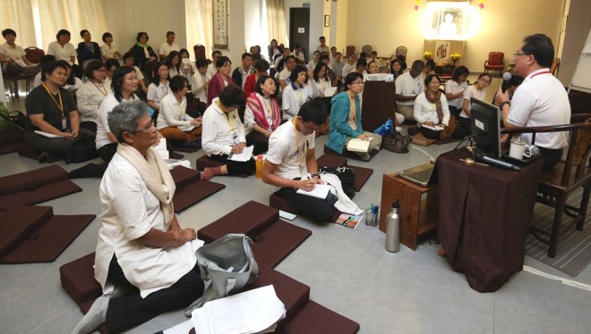 Many participants were keen to learn how to reflect to live mindfully and purposefully in their daily lives.