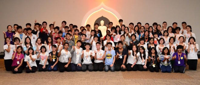 Teenaged participants had a memorable 'We Are Nalandians' Stay-in camp.