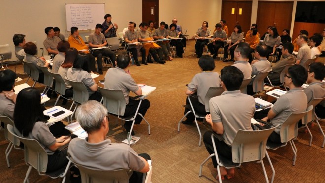 Nalandian ‘town hall’ meeting.