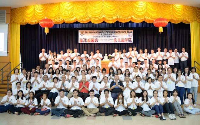 Buddhist Youth Leadership Workshop at Seck Kia Eenh (SKE) Temple, Malacca.