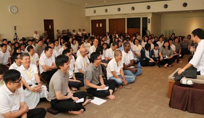 On Sunday 10 July, our friends participated in the regular weekly Service at Nalanda Centre with a talk by Bro Tan.