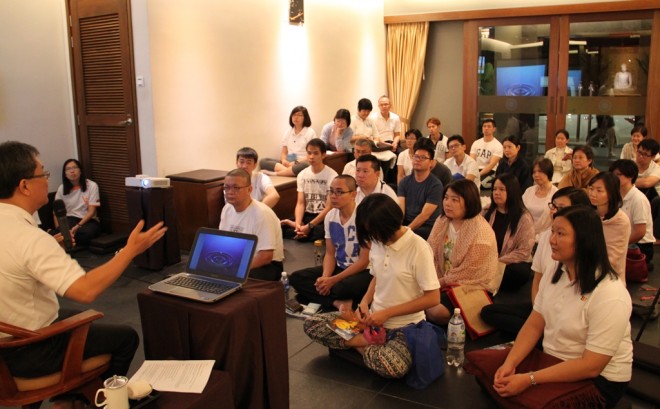 Dhamma talk by Bro. Tan Siang Chye.