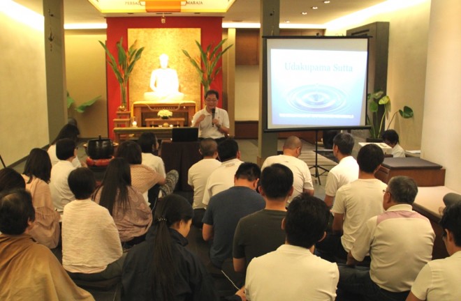 Bro. Tan Siang Chye describing the seven types of individuals found in the world.