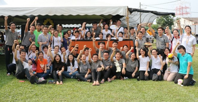 The 'Youth Canopy' set up by Nalandian youths.