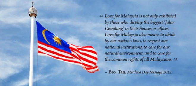 Love for Malaysia.