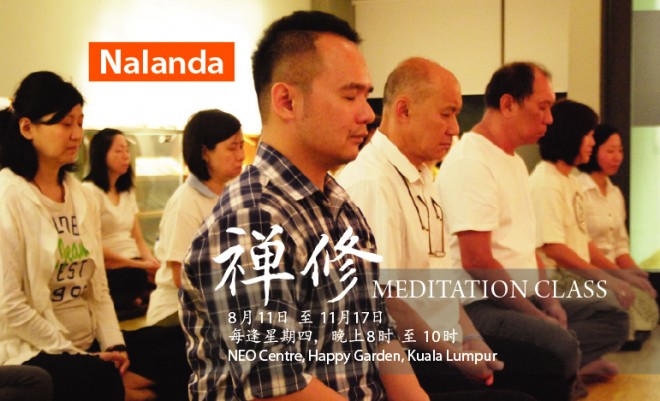 Meditation Class at NEO Centre KL.