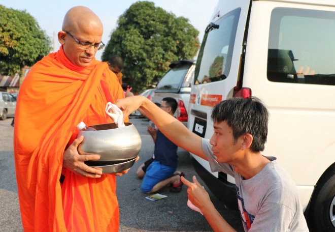 Offering with reverence and mindfulness is the way. 