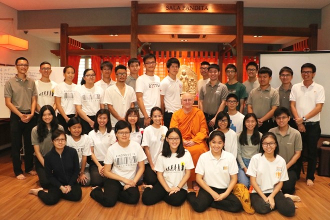 Nalanda Youth Centre hosted Samanerī Khanti Khemā.