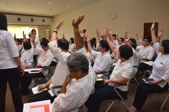 Three resolutions were unanimously passed at the E.G.M.