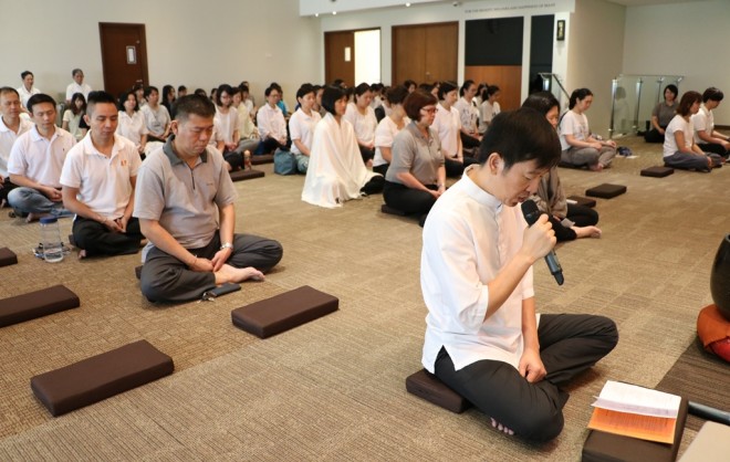 Meditation taught by the Buddha is the way to complete well-being.