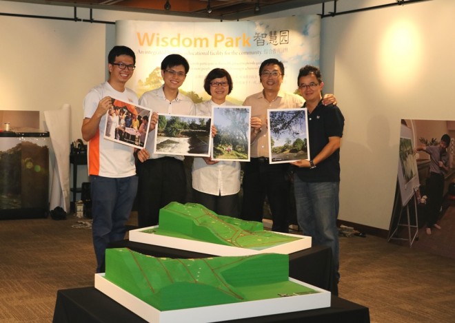 Preparation team for the exhibition.