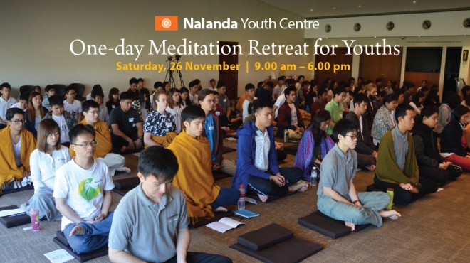 Meditation retreat for youths.