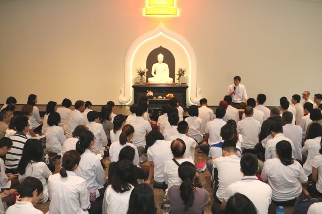 Bro. Tan urged Nalanda members to celebrate with grace, modesty and moderation.