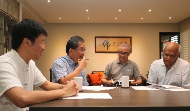 Nalanda education division directors also had their meeting to discuss preparations for the upcoming WACANA Buddhist Conference.
