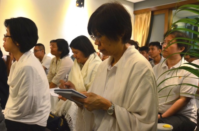 Noting the teachings given by Bro Tan.