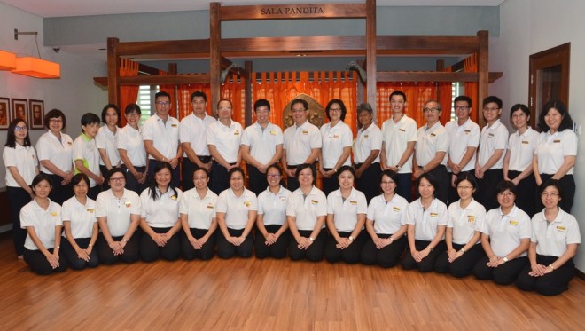Nalanda officers at the Second Education Workshop held on 12 December 2016.