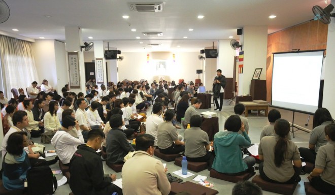 Nalandians marked “Patron’s Day” in 2016 with a ‘Dhamma Living Camp’ in Genting Highlands.