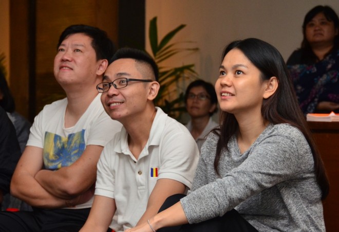 Devotees enjoy listening to inspiring episodes in the lives of Buddha's early disciples.