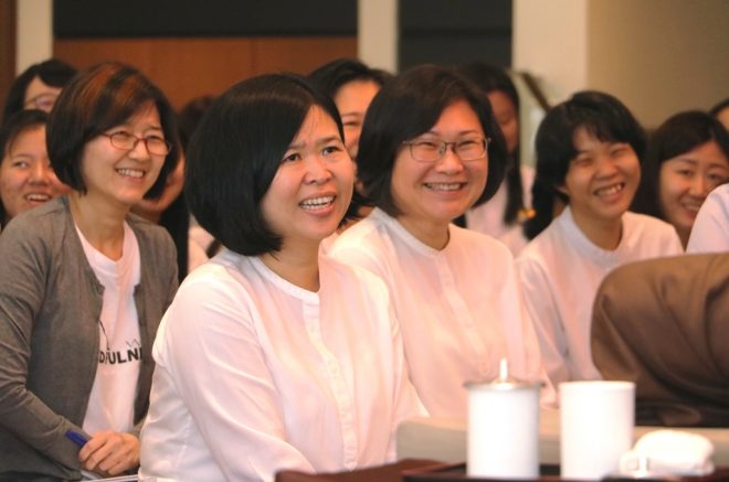 Tickled by Bro. Tan's often humorous teachings.