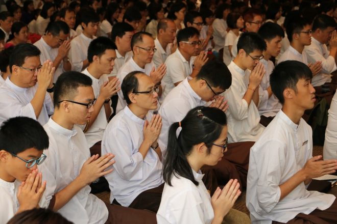 Bro. Tan gave a teaching about developing confidence, faith, and devotion to Buddha-Dhamma.