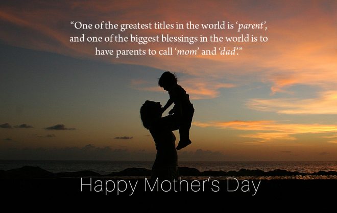 Wishing all mothers everywhere a joyful and fulfilling Mother’s Day.